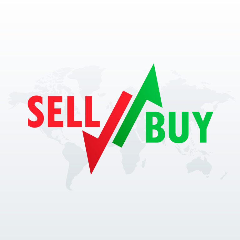 A graphical representation of forex market data showing buy and sell prices.