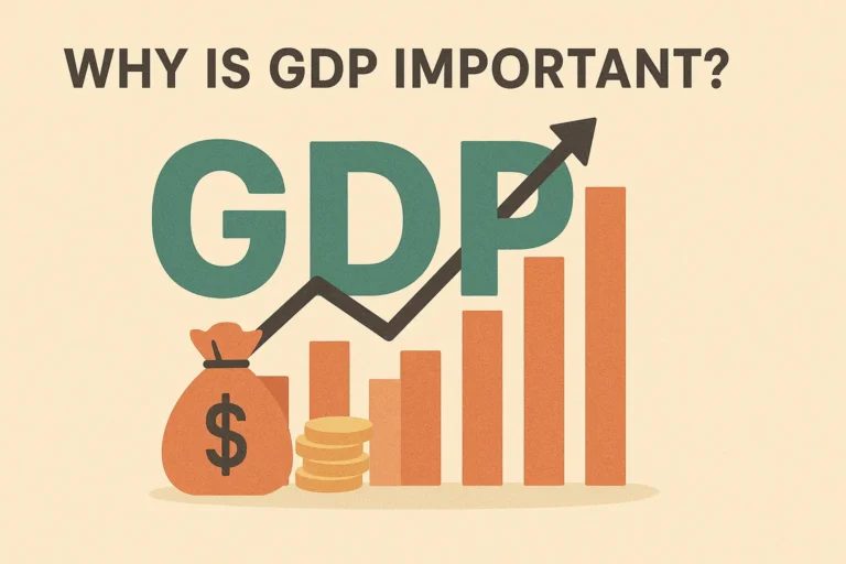 A picture that shows why GDP is important