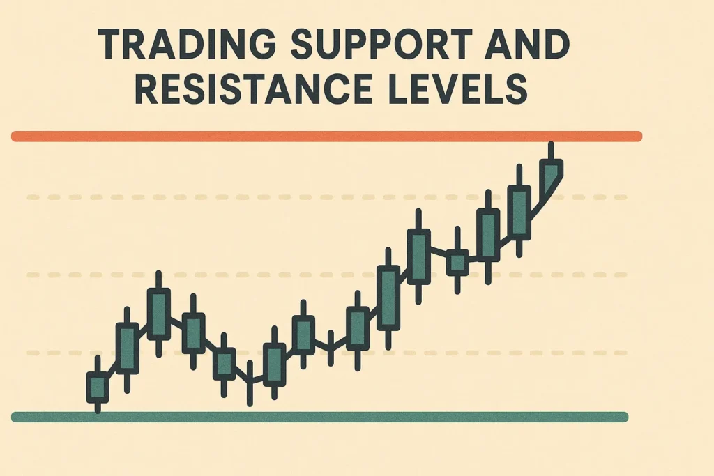 Trading Charts With Support and Resistance Levels