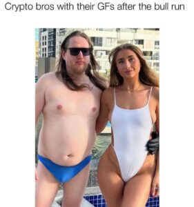 A picture of crypto guru with his girlfriend